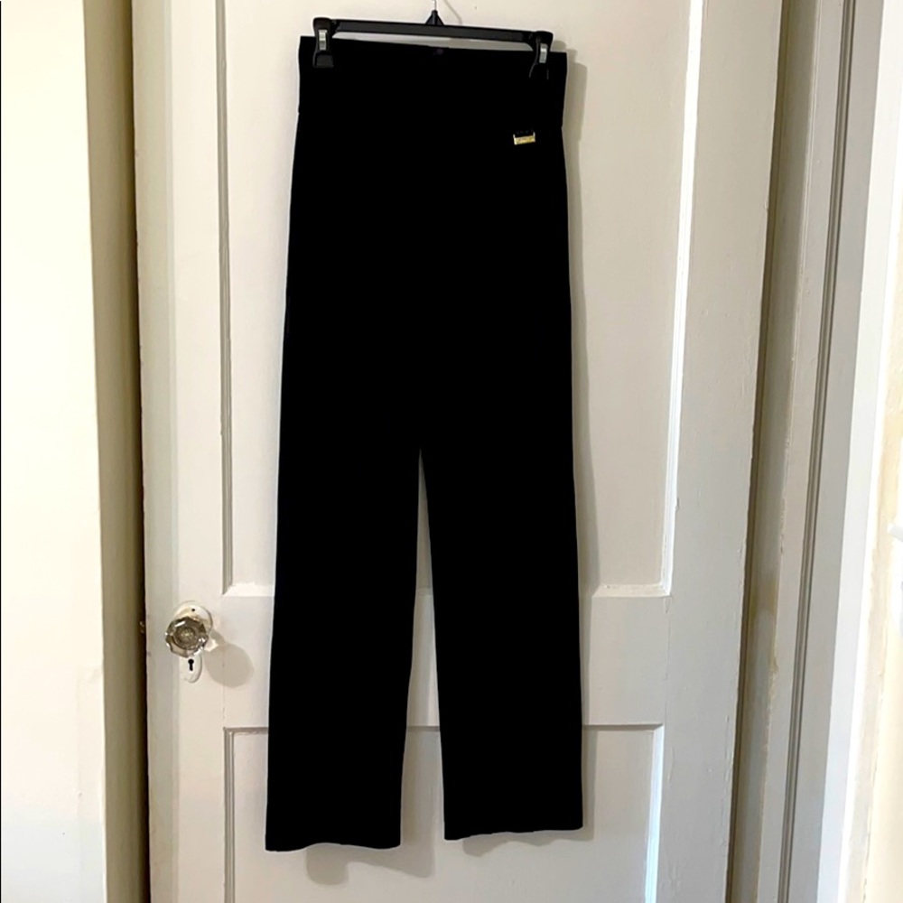 Calvin Klein Black Power Stretch Dress Pants
